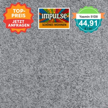 Vorwerk Yasmin 51D0 quarz Teppichboden – Draufsicht quadratisch